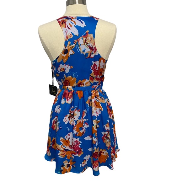 Jack by BB Dakota Caineville Floral Flowy Printed Mini Dress Size 8 NWT - Picture 3 of 10